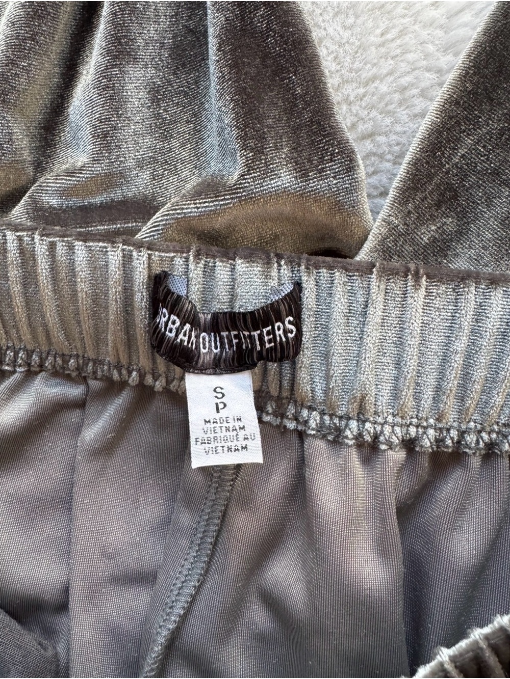 Velvet Grey  Drawstring Relaxed-Fit Pants - Picture 6 of 9
